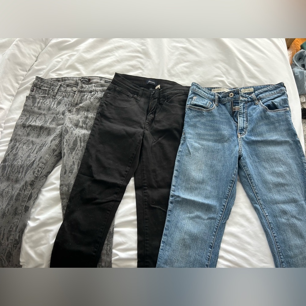 Size 27-28 jeans - Jcrew, Anthropologie, Nordstrom